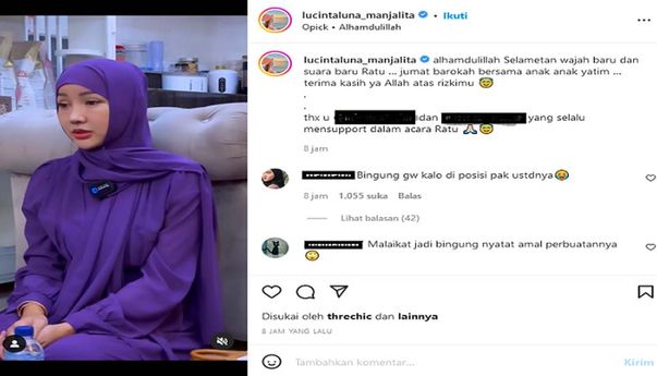 Kebingungan Netizen Soal Lucinta Luna yang Gelar Pengajian, Warganet: “Dosa Dapet, Pahala Dapet”