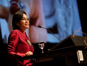 Sri Mulyani Berharap Ada Anak yang Bercita-Cita Menjadi Menteri Keuangan