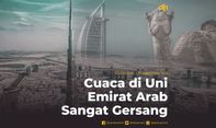 Cuaca di Uni Emirat Arab Sangat Gersang