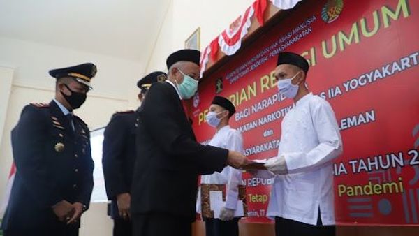 Berita Jogja: Peringati HUT RI, Ratusan Warga Binaan di Yogyakarta Dapat Remisi