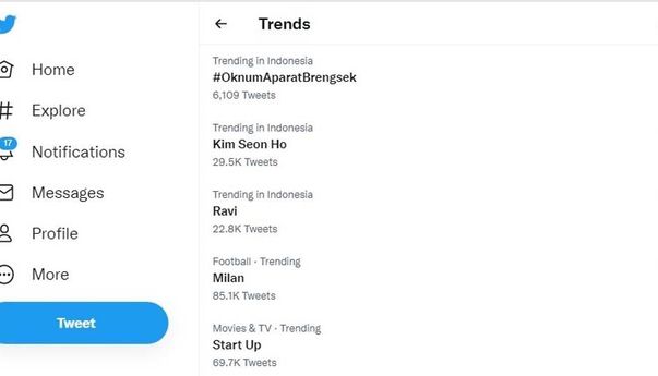 Tagar #OknumAparatBrengsek Meledak di Twitter, Netizen: “Oknum Aparat Brengseknya Banyak Sekali”