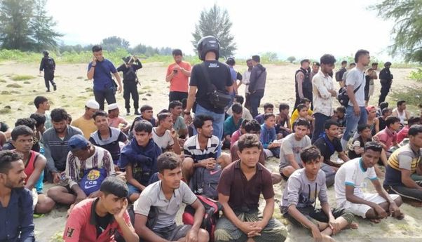 Polresta Banda Aceh Catat 190 Warga Rohingya Kabur dari Penampungan Selama 2023, 1 Orang Meninggal