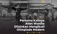 Pertama Kalinya Atlet Wanita Diizinkan Mengikuti Olimpiade Moderen