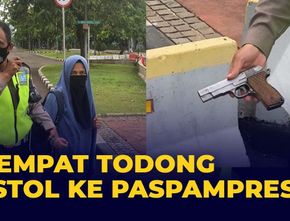BNPT Ungkap Wanita Berpistol yang Todong Paspampres di Istana Kepresidenan Adalah Simpatisan HTI