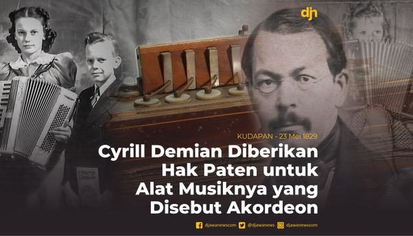 Cyrill Demian Diberikan Hak Paten untuk Alat Musiknya yang Disebut Akordeon