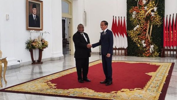 Hari Ini Presiden Jokowi Terima Kunjungan PM Papua Nugini James Marape di Istana Bogor