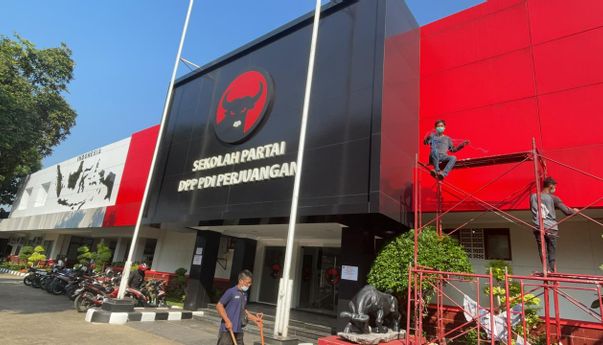 Melongok ke Kantor PDIP di Lenteng Agung yang Sudah Direnovasi dan Jadi Sekolah Partai
