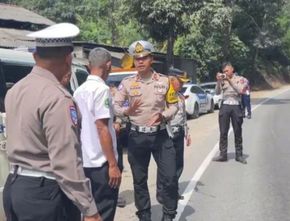 Polres Garut Cek Kesiapan Jalur Mudik Lebaran, Mulai dari Jalan, Pos Pengamanan hingga Terminal