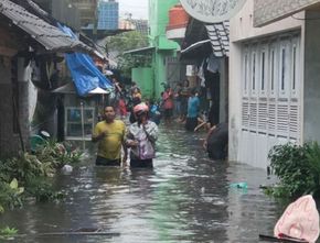 Akibat Diguyur Hujan, 48 RT di Jakarta Tenggenang Air dengan Ketinggian hingga 1,3 Meter