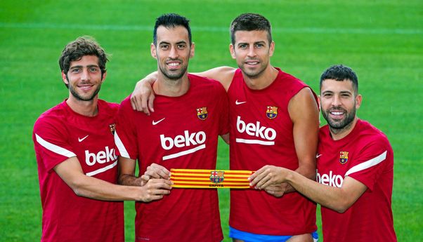 Inilah 4 Kapten Barcelona untuk Musim 2021-2022 Usai Lionel Messi Hengkang dari Barcelona