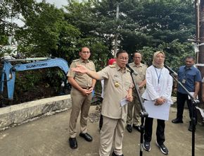 Pengerukan Kali Ciliwung, Pramono Tegaskan Tak Akan Ada Penggusuran