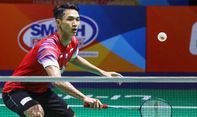 PBSI Home Tournament: Jonatan Christie Gulung Muhammad Asqar dengan Straight Game