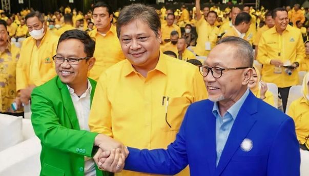 Kata Zulhas Airlangga Hartarto Prioritas Capres KIB, PPP: Belum Jadi Keputusan