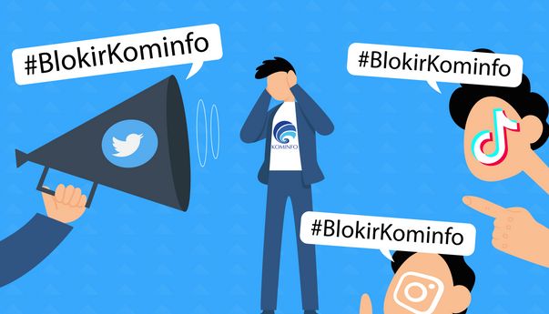 Kominfo Banjir Sentimen Negatif: Warganet Twitter, Instagram & TikTok Serentak #BlokirKominfo