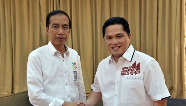 Tanggapan Erick Thohir Saat Dirinya Diisukan Jadi Menpora di Kabinet Jokowi Jilid II