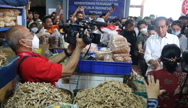Penyelenggaraan KTT G20 Selesai, Jokowi Berkunjung ke Pasar Badung Bali