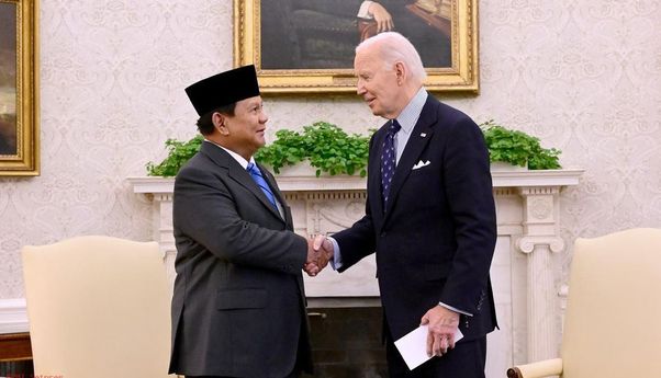 Bertemu Prabowo di Gedung Putih, Biden Puji 75 Tahun Kemitraan Amerika-Indonesia