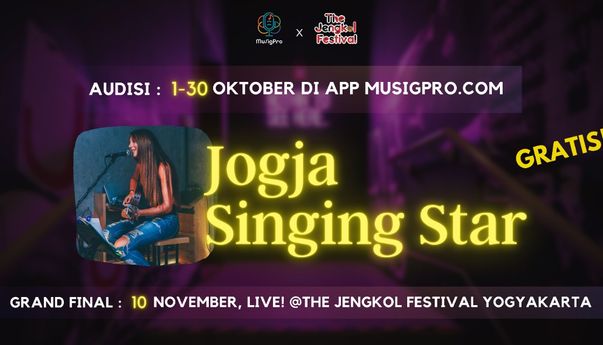 Kompetisi Menyanyi Online Berhadiah Persembahan MuSigPro - Jogja Singing Star 2022