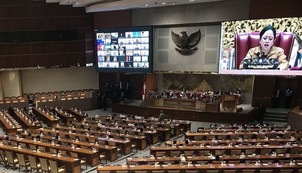 DPR Resmi Sahkan Perppu Cipta Kerja Disahkan Jadi UU, PKS dan Demokrat Menolak