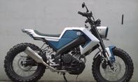 Begini Hasil Modifikasi Yamaha XSR155 Flattracker, Tampil Unik dan Futuristik