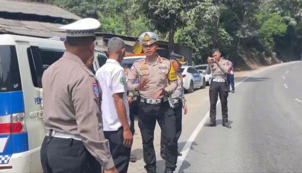 Polres Garut Cek Kesiapan Jalur Mudik Lebaran, Mulai dari Jalan, Pos Pengamanan hingga Terminal