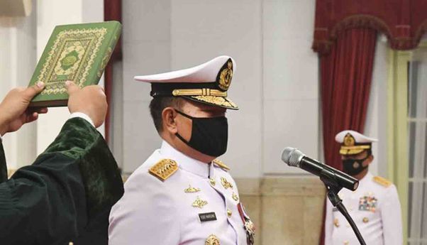 Momen Pelantikan Panglima TNI: Yudo Margono Sempat Salah Ucap Sumpah Jabatan