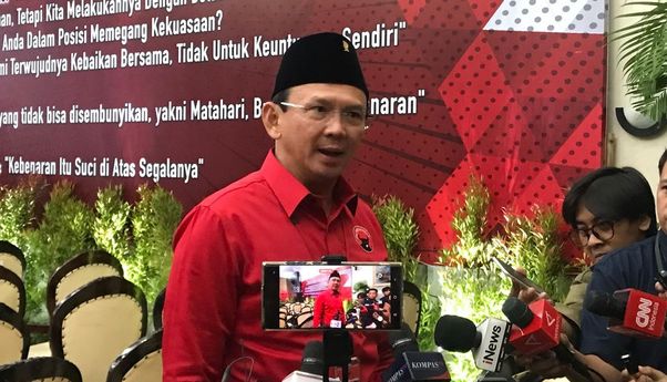 Soal Kemungkinan PDIP Usung Anies, Ahok: Tak Mungkin Ambil Orang Luar Selama Kadernya Siap