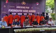 Polisi Gagalkan Penyelundupan Sabu 50 Kg Asal Malaysia