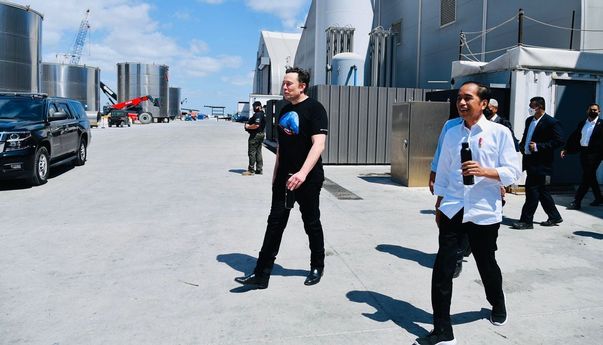Elon Musk Balas Cuitan Jokowi: Sebuah Kehormatan Bertemu di Starbase