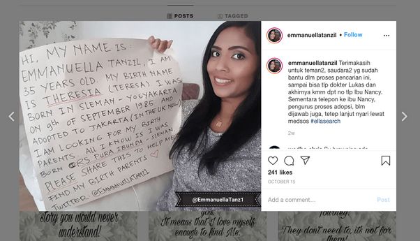 Emmanuella, Bule Cantik yang Mencari Ibu Kandungnya di Sleman