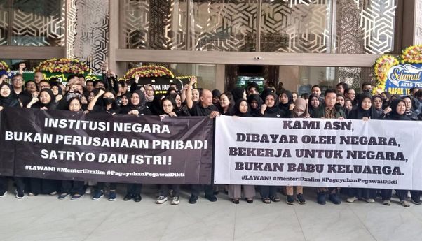 Tanggapan Istana soal Aksi Pegawai Kemendikti Saintek Demo Menteri Satryo