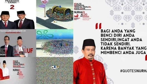 Sempat Viral Inilah Kumpulan Meme Nurhadi Aldo yang Kocak Waktu Pilpres, Sebelum Melakukan Tindakan Tidak Terpuji