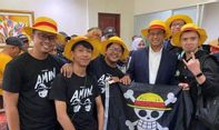 Anies Baswedan dan Pendukung Pakai Topi Luffy, Nakama Tak Terima One Piece Jadi Alat Politik