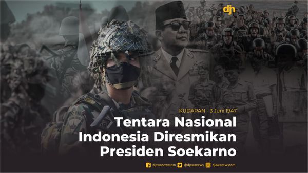 Tentara Nasional Indonesia Diresmikan Presiden Soekarno