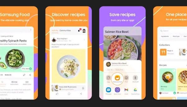 Samsung Rilis Samsung Food, Aplikasi Resep Makanan dengan Dukungan AI