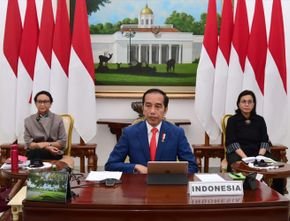Jokowi Menjelaskan, Perekonomian Indonesia Akan Merosot Tajam