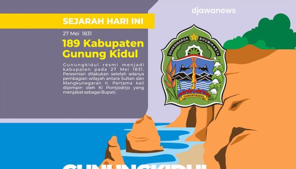 Hari Jadi Gunung Kidul dan Pembagian Wilayah di Masa Lampau