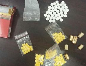 Polisi Tangkap Basah Tiga Pengedar Pil Koplo di Serang Saat Menunggu Pelanggan