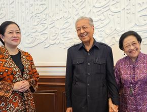 Keakraban Megawati dan Mahathir di Kuala Lumpur, Bincang Santai soal Hujan hingga IKN