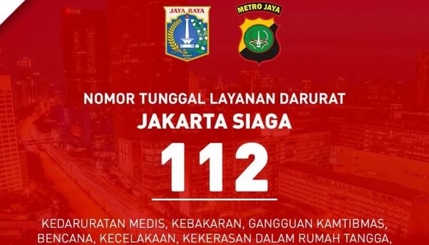 Jakarta Siaga 112 Terima 637 Ribu Telepon Sepanjang 2024, 114 Ribu di Antaranya Prank