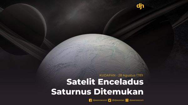 Satelit Enceladus Saturnus Ditemukan