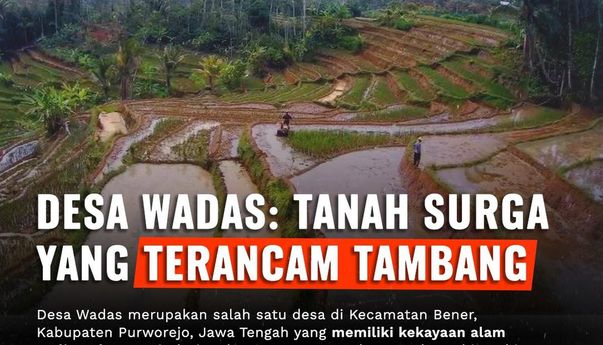 Warga Desa Wadas Lapor ke PBNU Minta Bantuan Hentikan Penambangan Andesit