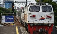 Larangan Mudik, Penggunaan Kereta Api Menurun Drastis