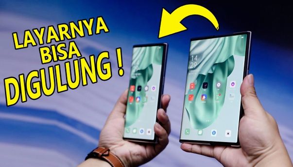 Sudah Paten! Smartphone Oppo Bakal Hadir dengan Konsep Layar Gulung