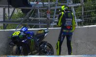 Misteri Jatuhnya Rossi di MotoGP Catalunya Terjawab, Ternyata Gara-Gara Ini