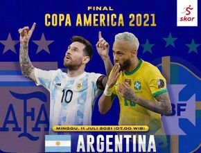 Copa America: Argentina Vs Brasil, “El Clasico” di Copa America