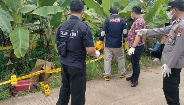 Penemuan Mayat dalam Koper Merah di Bogor, Polisi Masih Cari Bagian Kepala dan Kaki Mayat
