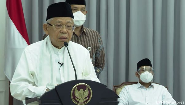 Wapres Ma'aruf Bilang Pandemi dari Allah: Sejak Awal Allah Menyatakan Memberi Ujian dan Cobaan