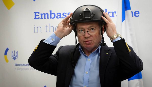 Dubes Ukraina Kesal Israel Hanya Kasi Bantuan Helm untuk Pasukannya, Jadi Bahan Tertawaan Netizen