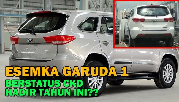 Gambaran Mobil Esemka Garuda 1, Dicanangkan Bersaing dengan Fortuner dan Pajero